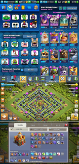 Bralw Stars,Clash Royale,Clash of clash tek hes