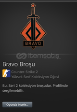 BRAVO BROŞU