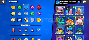 Braw stars nadir kostümler 30k hesap