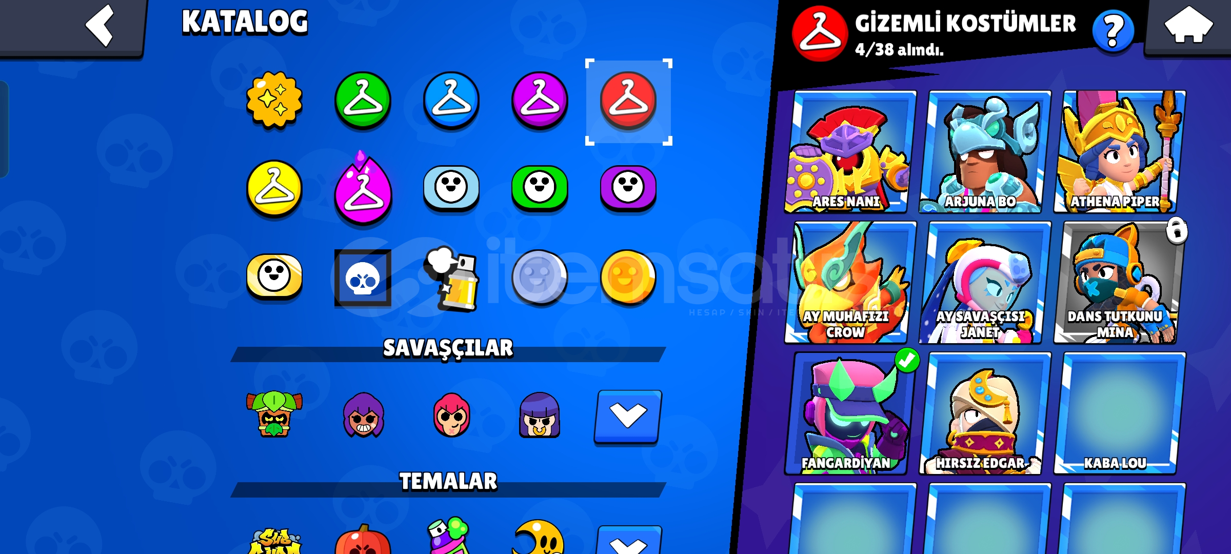 Brawl star 82k dolu bir hesap  Brawl star 82k dolu bir hesap