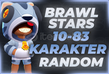 ⭐️ BRAWL STARS 10-83 KARAKTER RANDOM HESAP