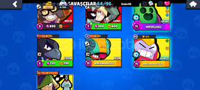 Brawl Stars 12189 kupa 5 EFSANEVİ KARAKTER