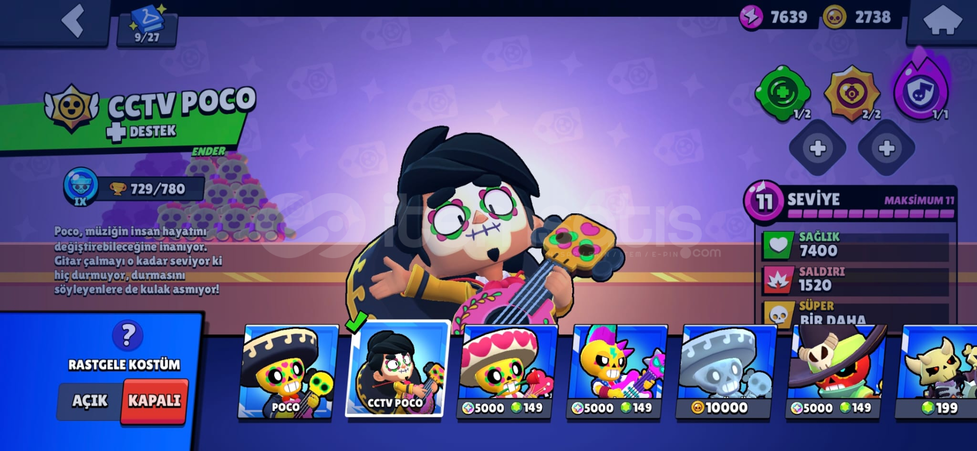Brawl Stars 14.500 kupa  Brawl Stars 14.500 kupa