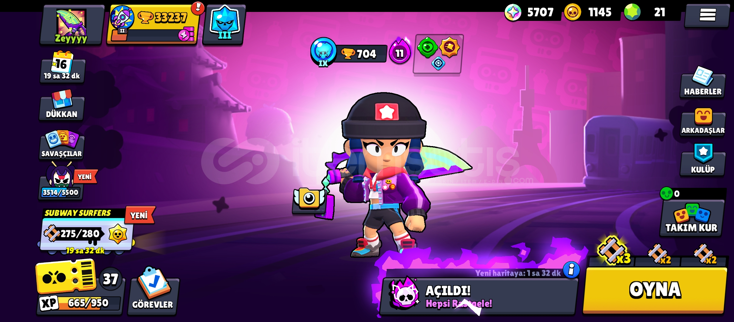 Brawl stars 162 kostümlü hesap Brawl stars 162 kostümlü hesap