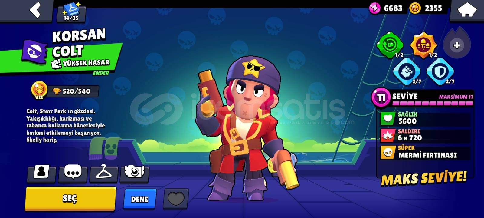 Brawl stars 18K Hesap Korsan Coltlu Brawl stars 18K Hesap Korsan Coltlu