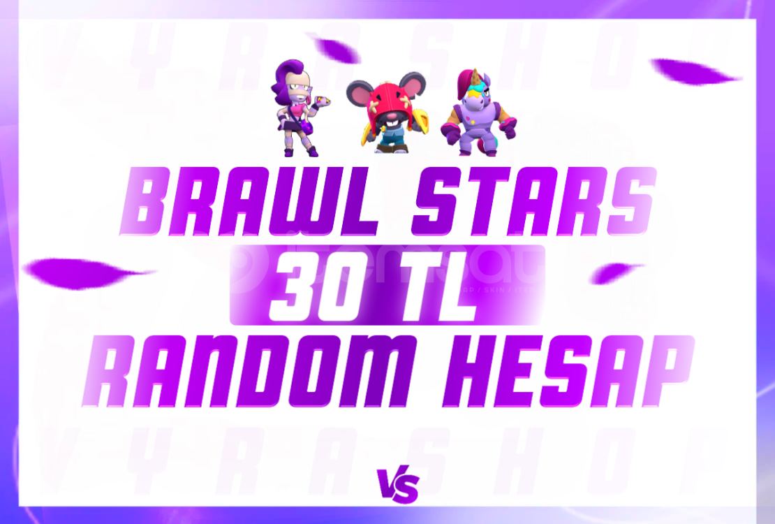 ⭐️ BRAWL STARS 30 TL RANDOM HESAP ⭐️ ⭐️ BRAWL STARS 30 TL RANDOM HESAP ⭐️