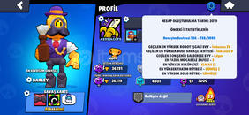 -BRAWL STARS 2019 HESAP | 36K KUPA | UYGUN -BRAWL STARS 2019 HESAP | 36K KUPA | UYGUN