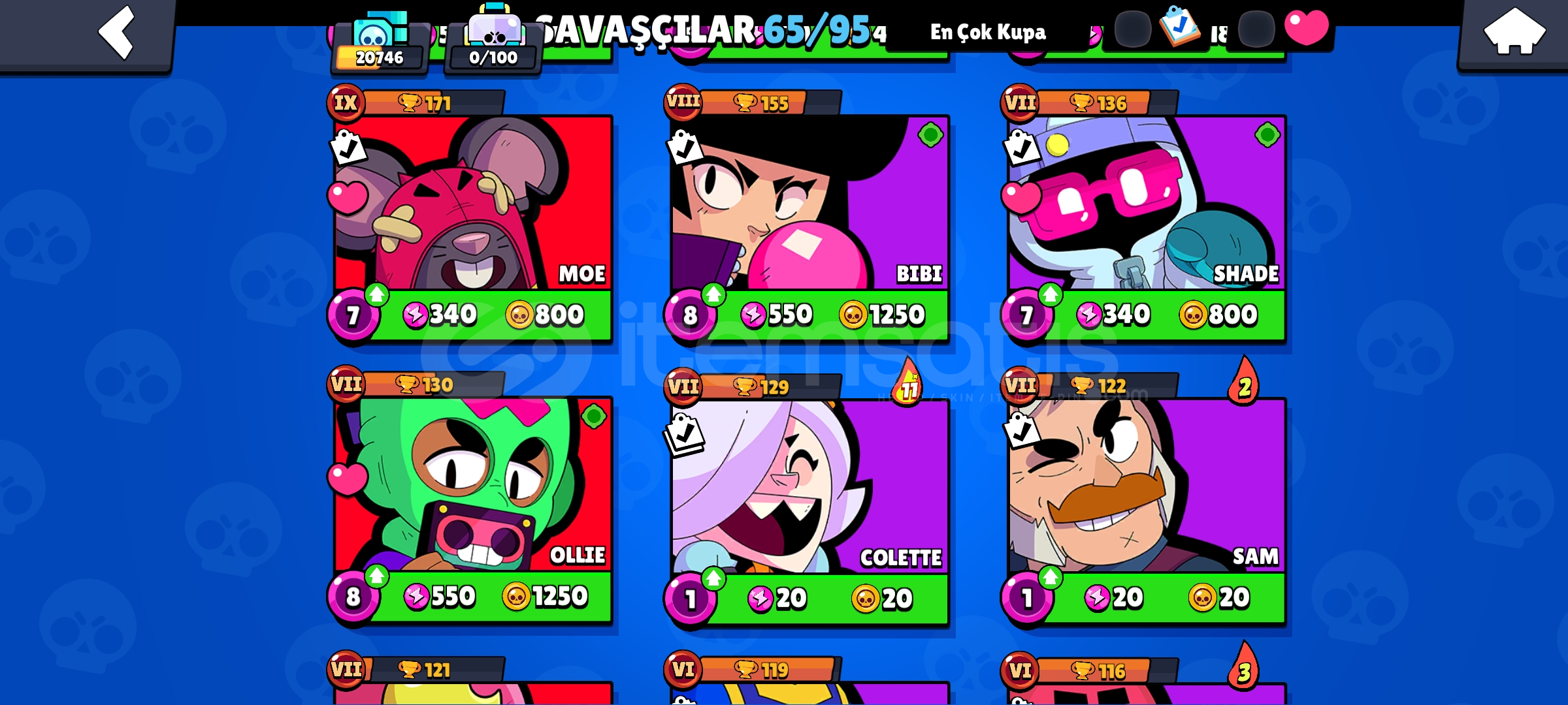 BRAWL STARS 20K KUPA HESAP BRAWL STARS 20K KUPA HESAP