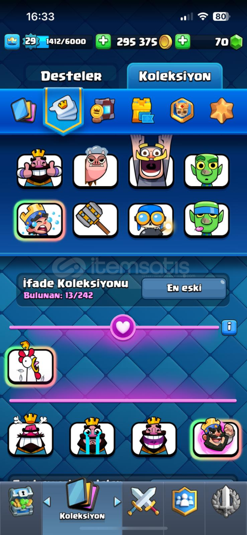 Brawl Stars 21K Kupa 70 Karakterli Hesap  Brawl Stars 21K Kupa 70 Karakterli Hesap