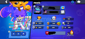 ⭐Brawl Stars 2500 Kupa Başlangıç Hesabı ⭐