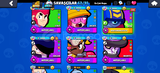 Brawl Stars 26500 kupa 67 karakterli full+full