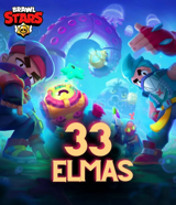 Brawl Stars - 30 + 3 Taş