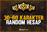 ⭐ BRAWL STARS 30-60 KARAKTER MAİL DEĞİŞEN