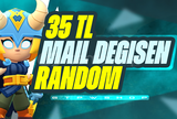 ⭐BRAWL STARS 35 TL RANDOM HESAP[MAIL DEGISEN]⭐