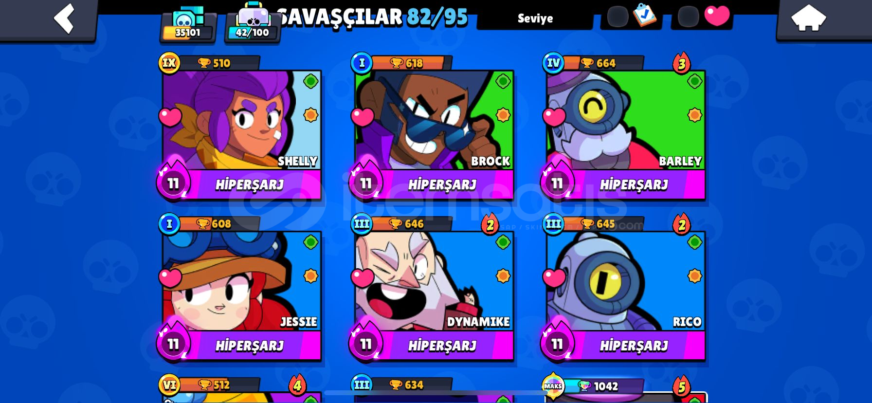Brawl Stars 35K Kupa/Detaylay Açıklamada Brawl Stars 35K Kupa/Detaylay Açıklamada