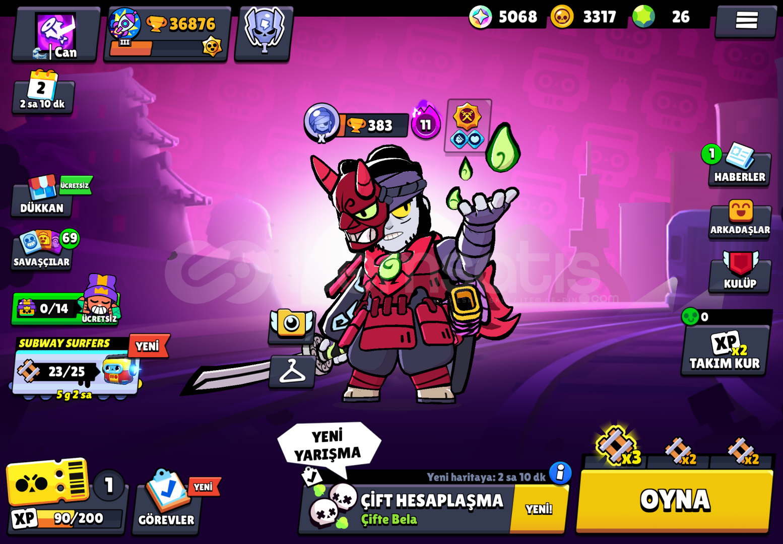 Brawl Stars 36.8k bol efsanevili hesap Brawl Stars 36.8k bol efsanevili hesap