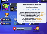 Brawl Stars 37k 158 kostüm hesap 