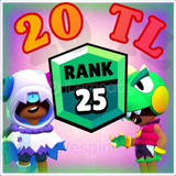 Brawl Stars 2X 25 Rank Boost