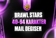 ⭐BRAWL STARS 40-94 KARAKTER MAİL DEĞİŞEN⭐