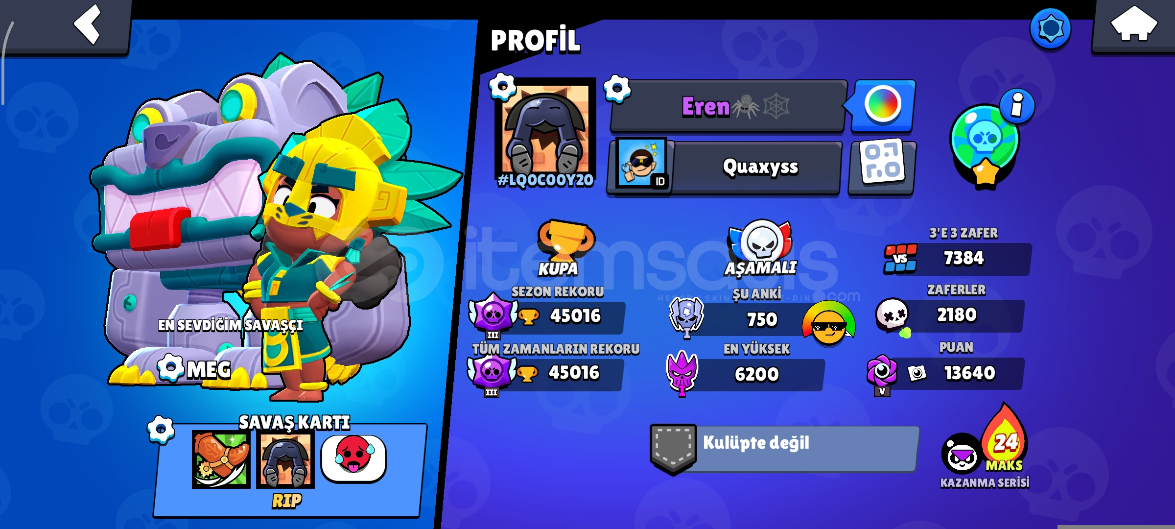 !! BRAWL STARS 45K HESAP SURGE MAİN !!  !! BRAWL STARS 45K HESAP SURGE MAİN !!