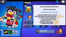 Brawl Stars 45k kupa hesap zararına satıyorum 