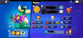 Brawl Stars - 50K (Eski Bpli) + COC + CR 