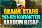 ⭐[BRAWL STARS] 50-85 KARAKTER RANDOM HESAP