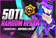 ⭐Brawl Stars [50TL Random Hesap] Mail Değişen 