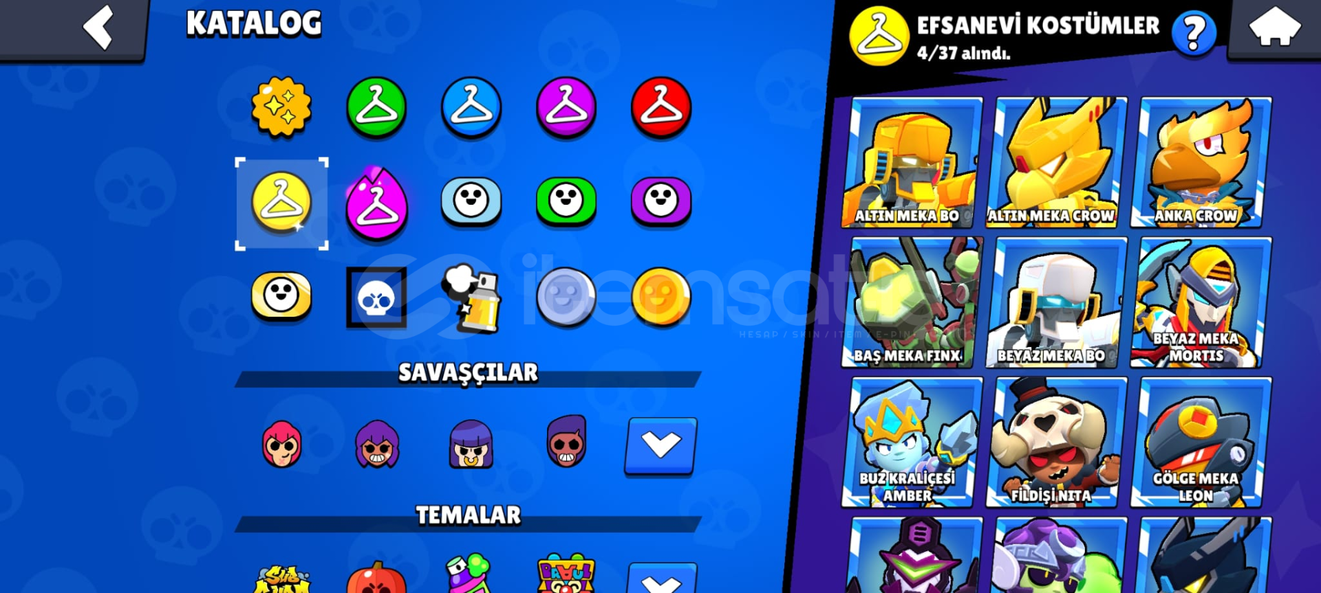 Brawl Stars 55k kupa 93 Karakter DopDolu Hesap Brawl Stars 55k kupa 93 Karakter DopDolu Hesap