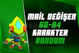 ⭐ BRAWL STARS 60-84 KARAKTER MAİL DEĞİŞEN⭐