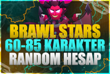 ⭐[BRAWL STARS] 60-85 KARAKTER RANDOM HESAP