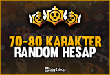 ⭐ BRAWL STARS 70-80 KARAKTER MAİL DEĞİŞEN