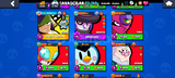 BRAWL STARS 70 KARAKTER 150 SKIN HESAP