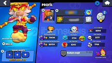 Brawl Stars | 80k karne fırsatı hesap !