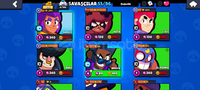 Brawl Stars 8200 kupa Hesap Ucuz Yollu Gider 