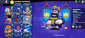 Brawl stars 91k kupa 97 karakter hesap