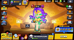 Brawl Stars Banko 30 skinli hesap 