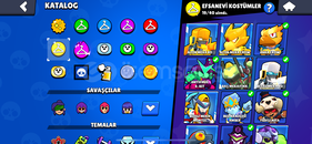 BRAWL STARS BOL KOSTÜMLÜ 110k hesap