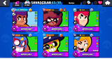 Brawl stars + Clash of Clans 5700 + yeşil Tas 