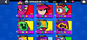BRAWL STARS DOLU HESAP | 30K+ KUPA | 123+