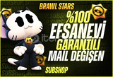 BRAWL STARS EFSANEVİ GARANTİLİ HESAP
