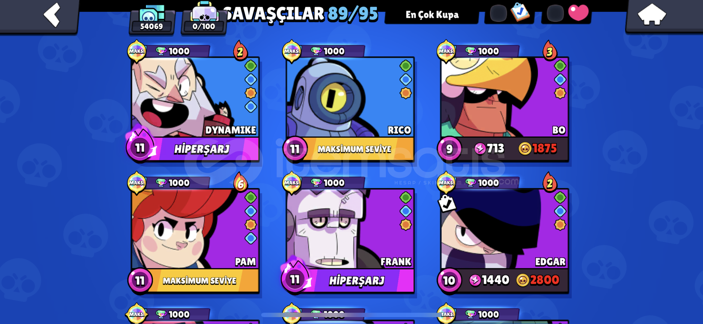 Brawl Stars En Uygun Hesap e posta değişimli Brawl Stars En Uygun Hesap e posta değişimli