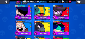 ⭐️ BRAWL STARS FUL SAYILIR 23K HESAP ⭐️