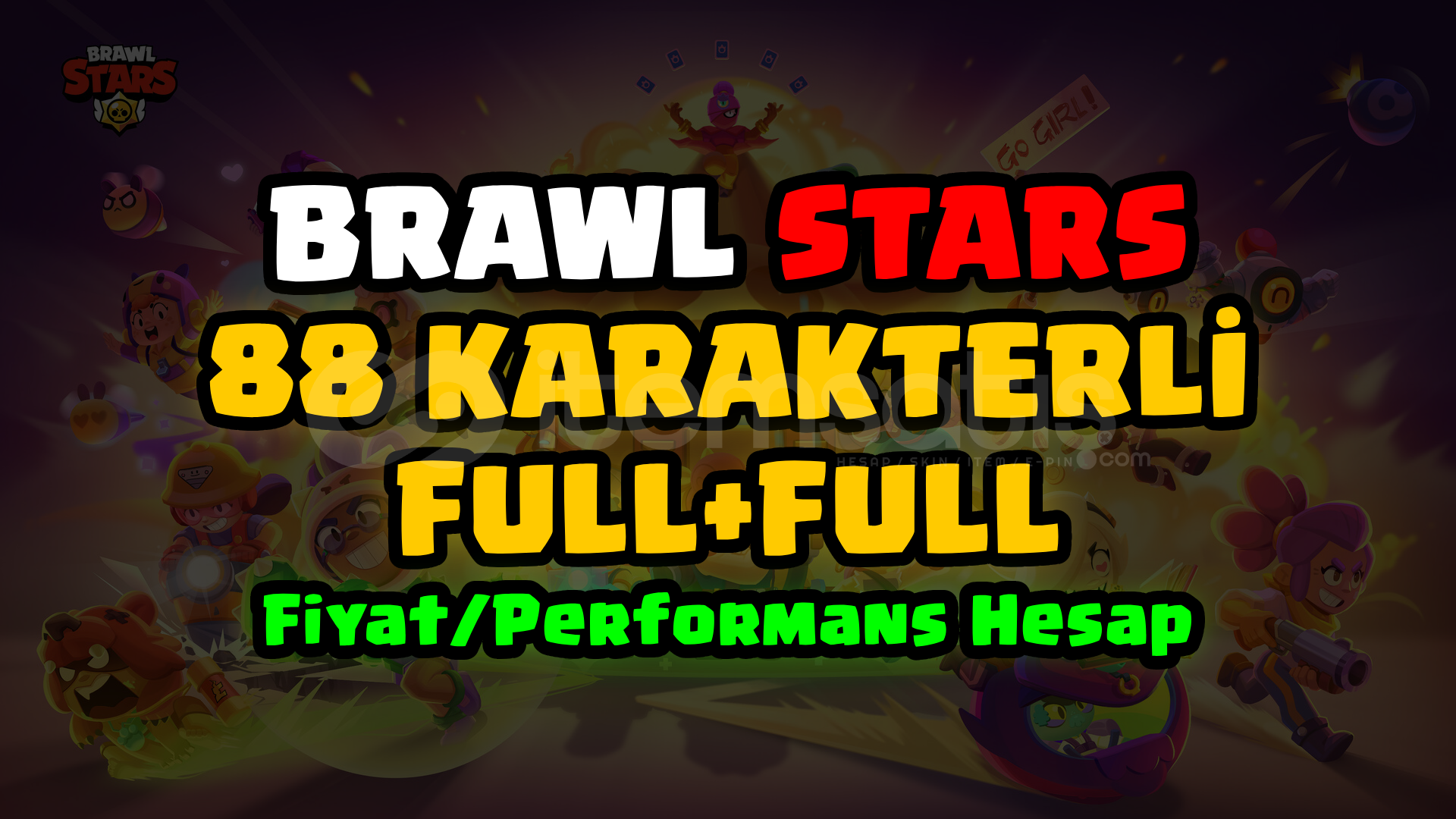 BRAWL STARS | FULL + FULL HESAP BRAWL STARS | FULL + FULL HESAP