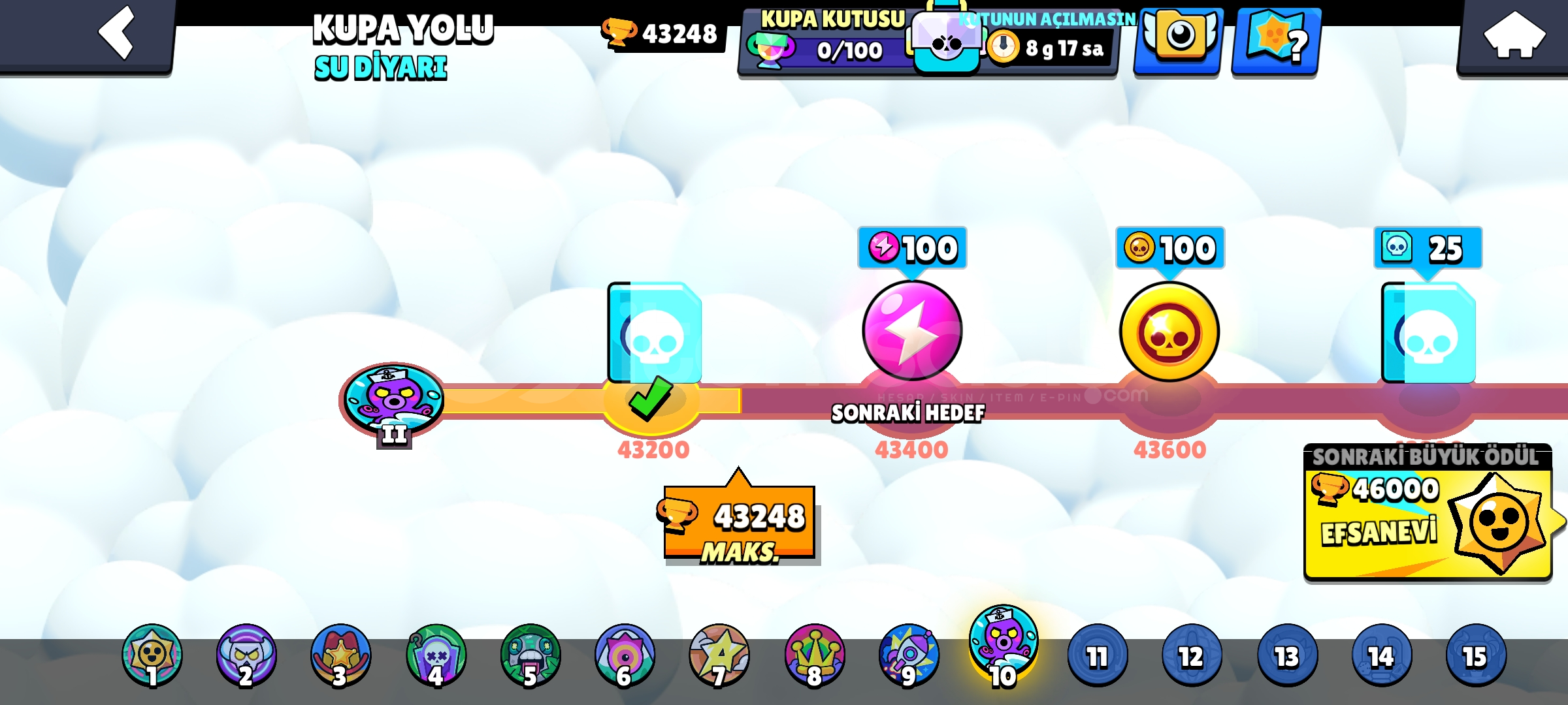 BRAWL STARS FULL+FULL HESAP!!! BRAWL STARS FULL+FULL HESAP!!!