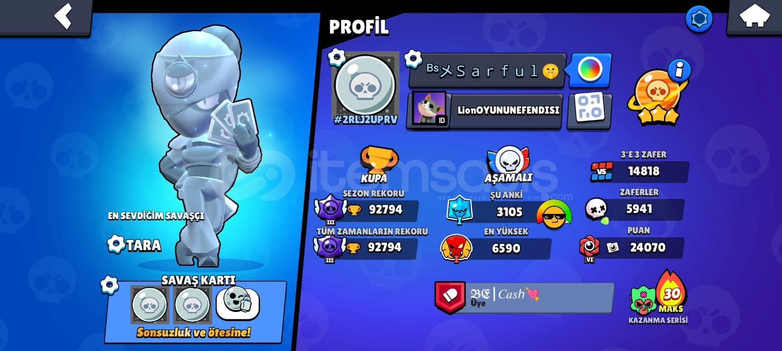 Brawl Stars/Full+ hesap!  Brawl Stars/Full+ hesap!
