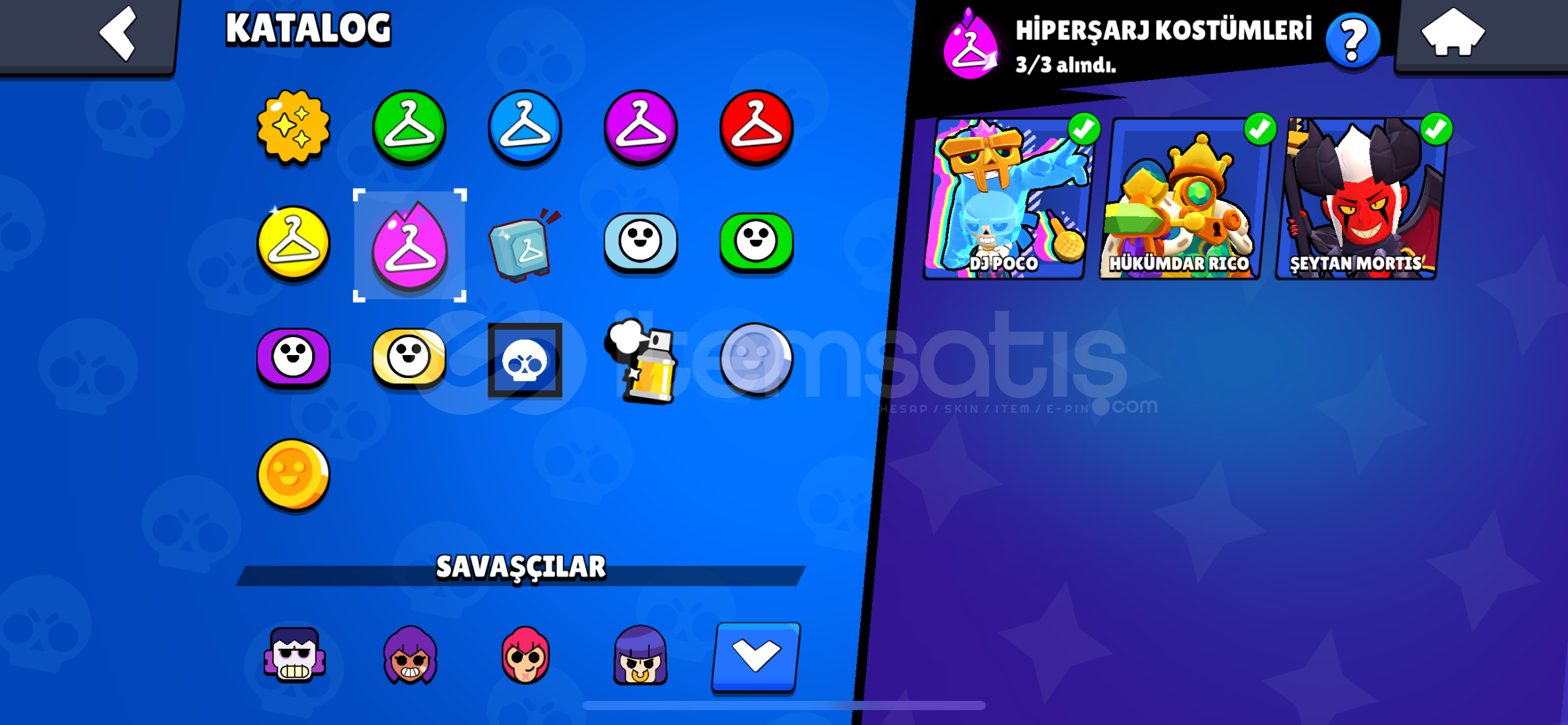 Brawl stars hesabı Brawl stars hesabı