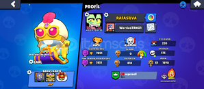 Brawl stars hesabıdir hesapta 232 elmas vardir