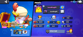 Brawl Stars hesap 28.5k kupa 