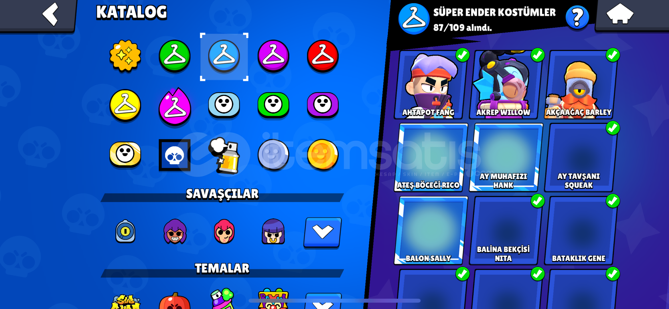 Brawl Stars hesap 58k kupa 95 karekter pazarlık Brawl Stars hesap 58k kupa 95 karekter pazarlık